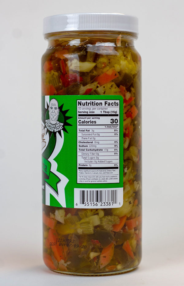 Louie's Mild Giardiniera - 3 pack (16oz Jars) - Image 4