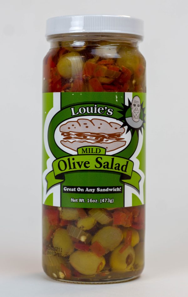 Louie's Mild Olive Salad - 3 pack (16oz Jars) - Image 2