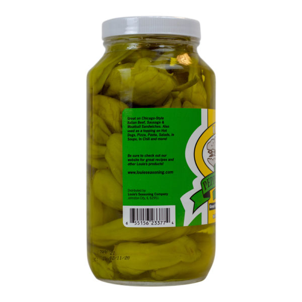 Louie's Whole Pepperoncini Peppers - 3 Pack (24oz Jars) - Image 3