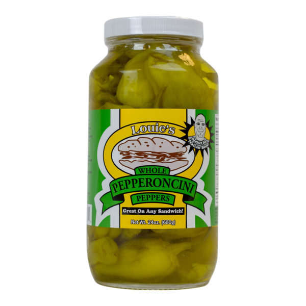 Louie's Whole Pepperoncini Peppers - 3 Pack (24oz Jars) - Image 2