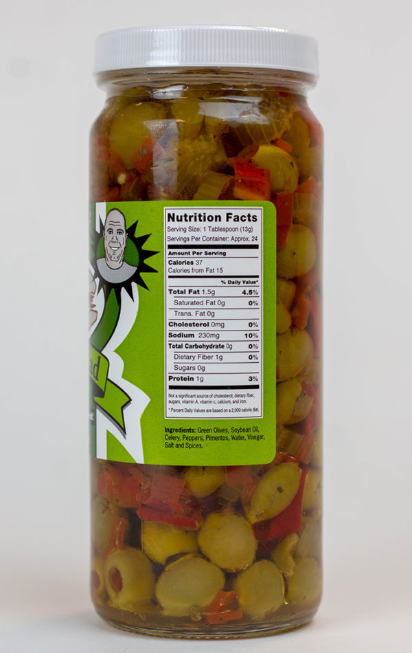 Louie's Mild Olive Salad - 3 pack (16oz Jars) - Image 3