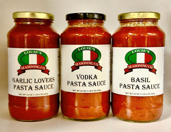 Louie's Pasta Sauce Variety Pack (3pk, 24oz each)